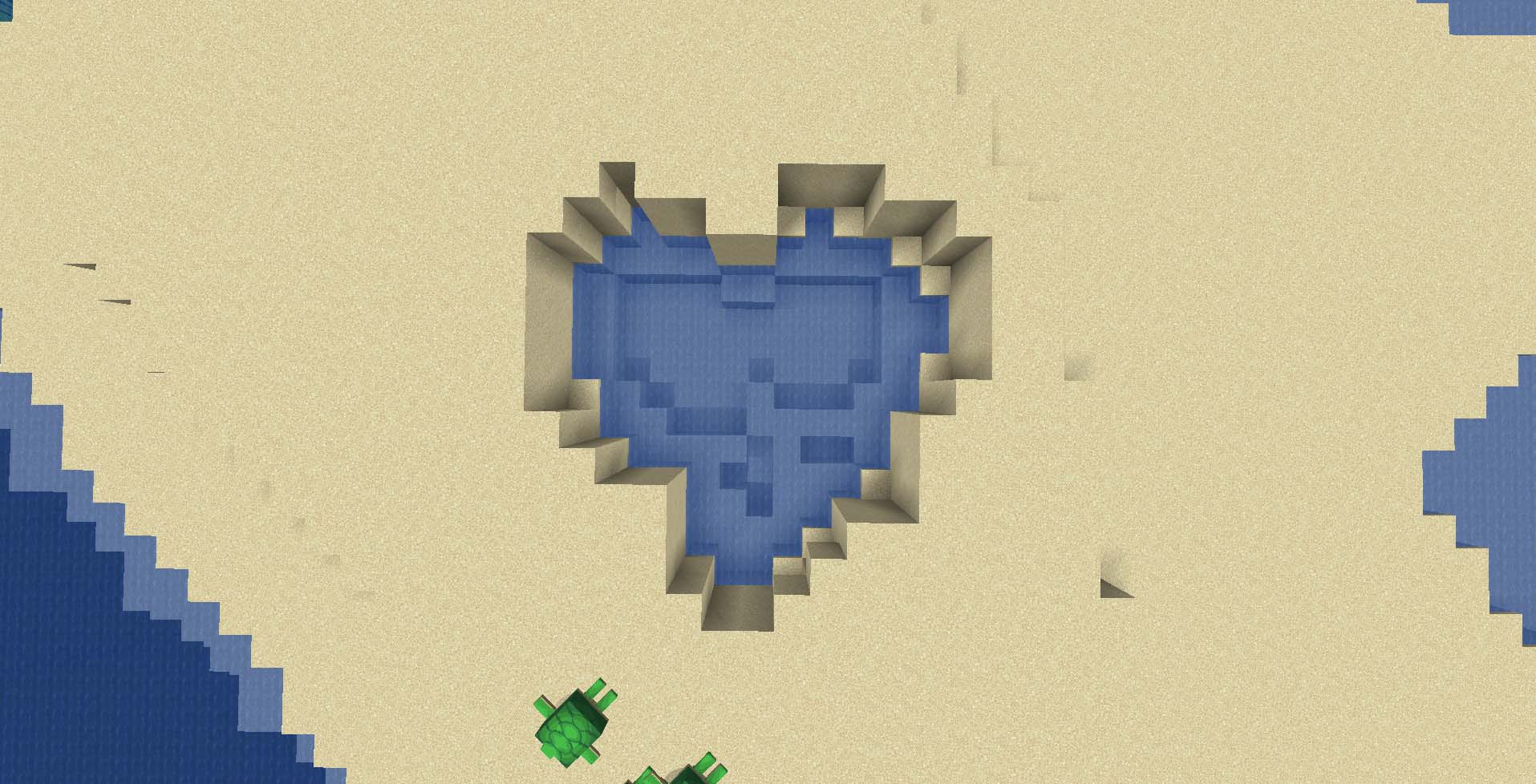 Un coeur dans Minecraft